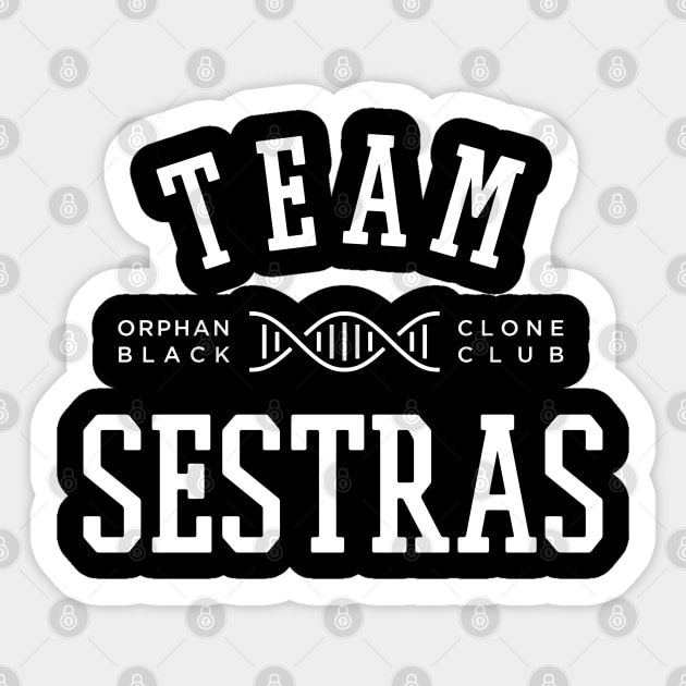 TEAM SESTRAS ORPHAN BLACK Sticker by localfandoms